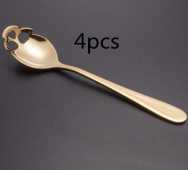 Skull Coffee Spoon- Various Colors