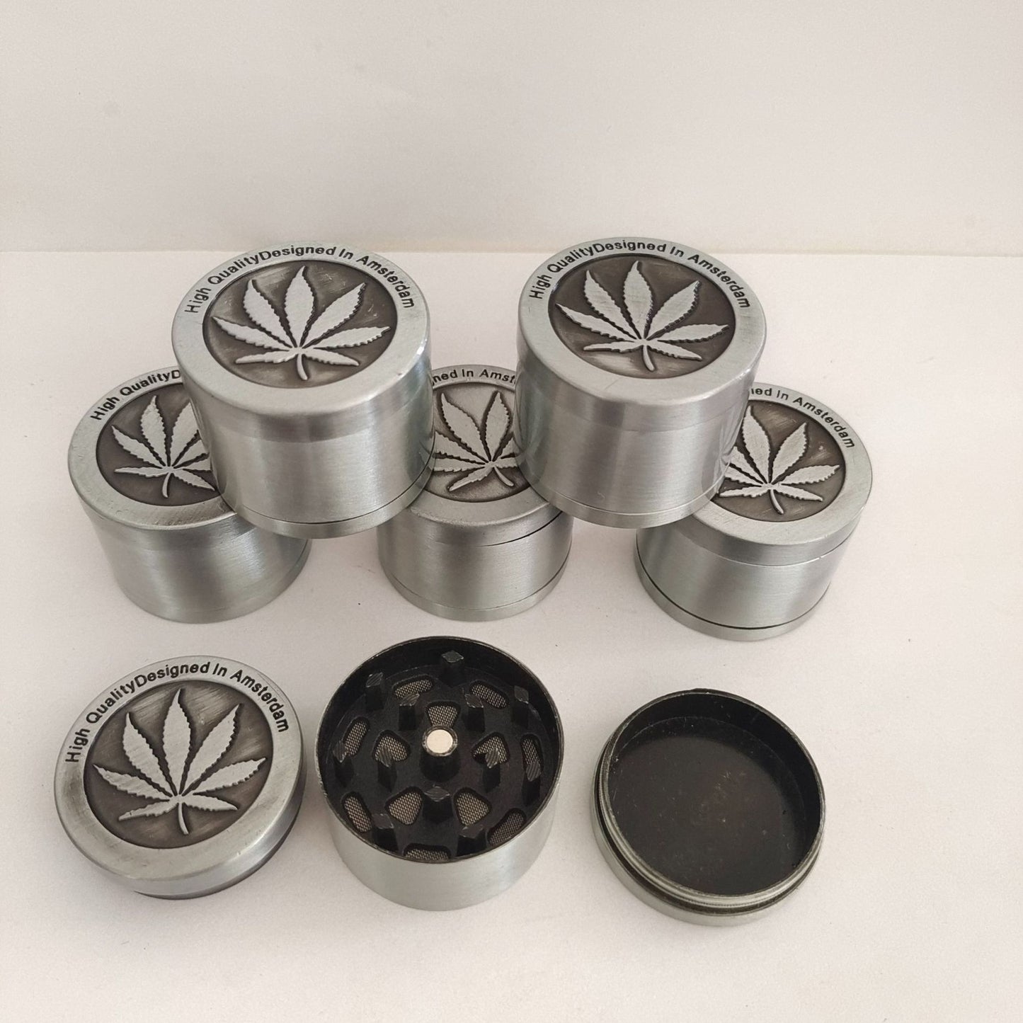 Canna-leaf Style Herb Grinder (40mm)