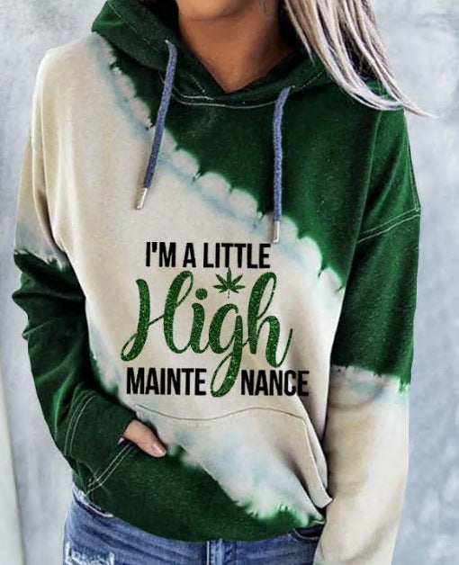 Women's Tie-Dye High Maintenance Hoodie