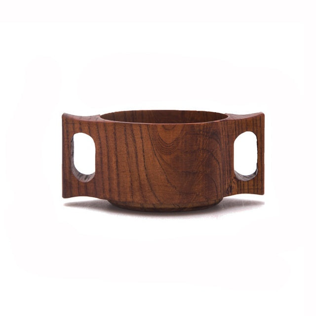 Japanese Style Solid Wood Multi-Use Coffee Cup