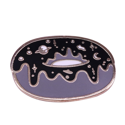 Galaxy Doughnut Mysterious-Universe Sprinkles Enamel Pin