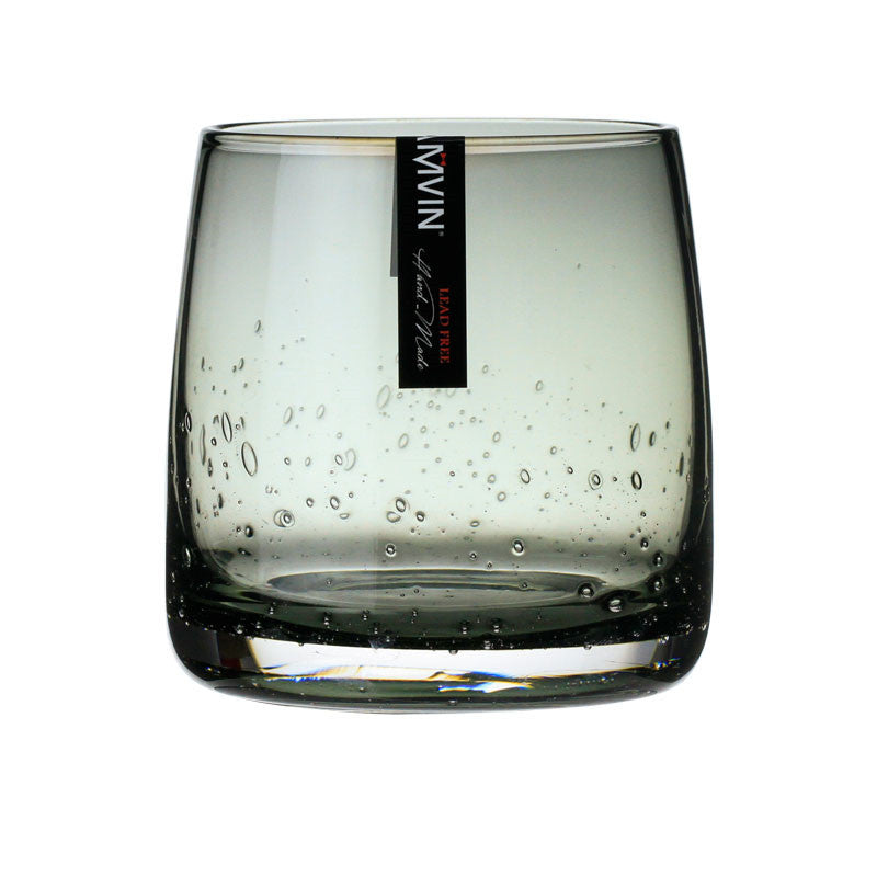 Rock Hammer Pattern Crystal Whisky Glasses