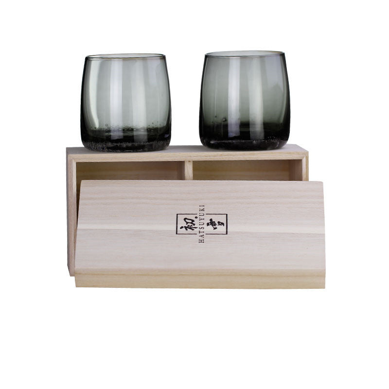 Rock Hammer Pattern Crystal Whisky Glasses