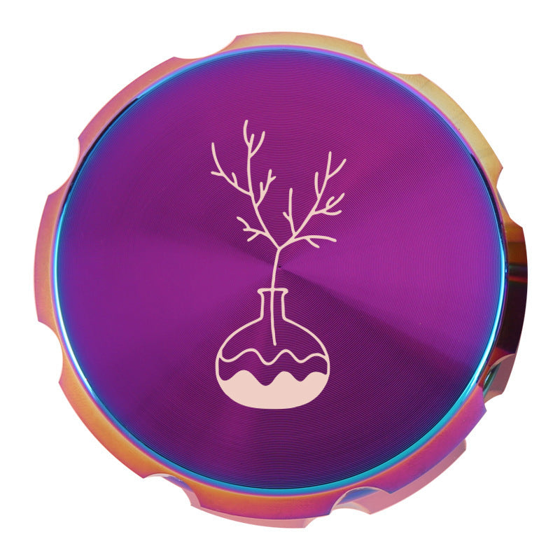 Rainbow Iridescent Alloy Herb Grinder- Various Styles