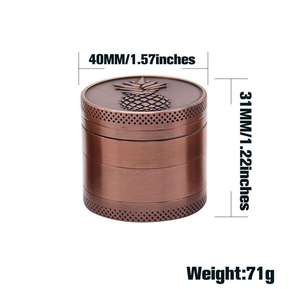 Red Copper Zinc Allow Herb Grinder