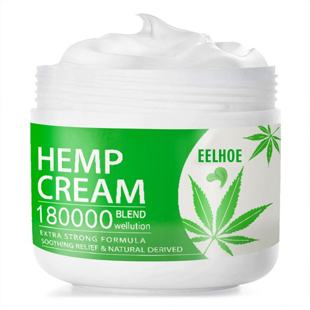 Adults Use Hemp Leaf Cream To Relieve Shoulder, Waist And Knee Soreness