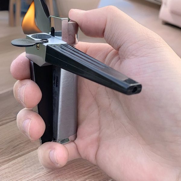 Windproof All-in-One Lighter and Pipe