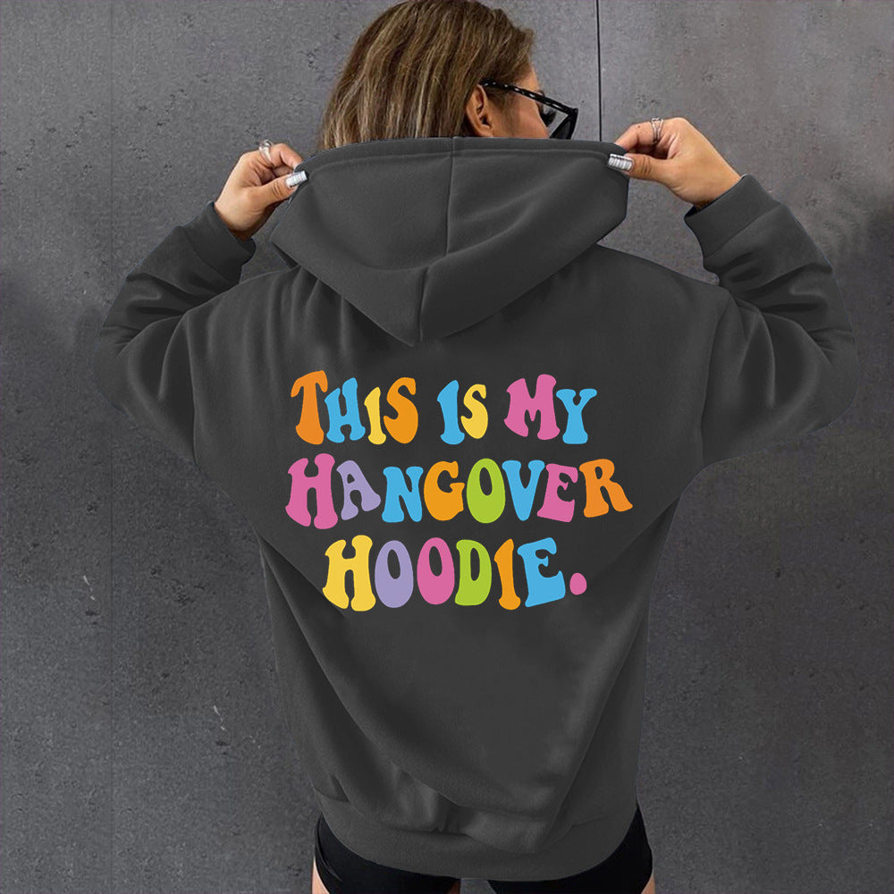 Unisex "This is My Hangover Hoodie" Hoodie in Various Colors