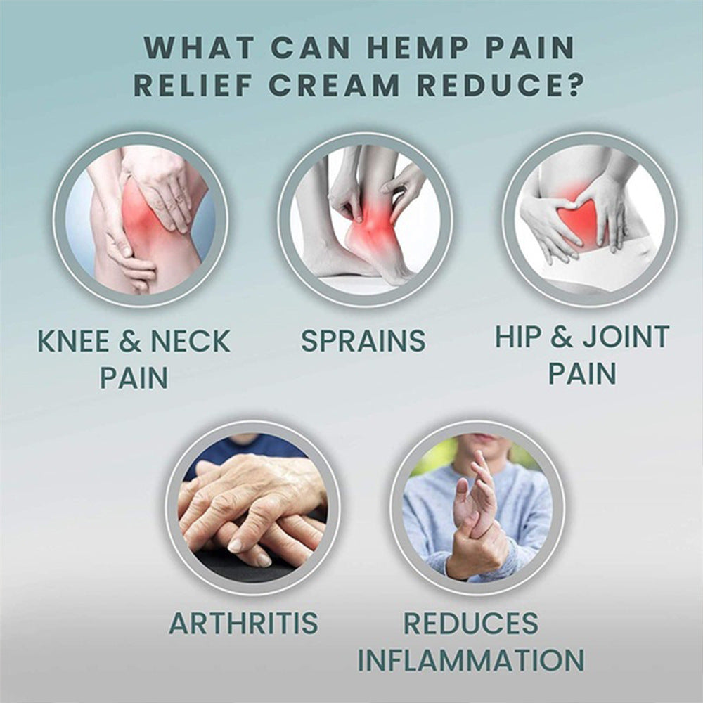 Adults Use Hemp Leaf Cream To Relieve Shoulder, Waist And Knee Soreness