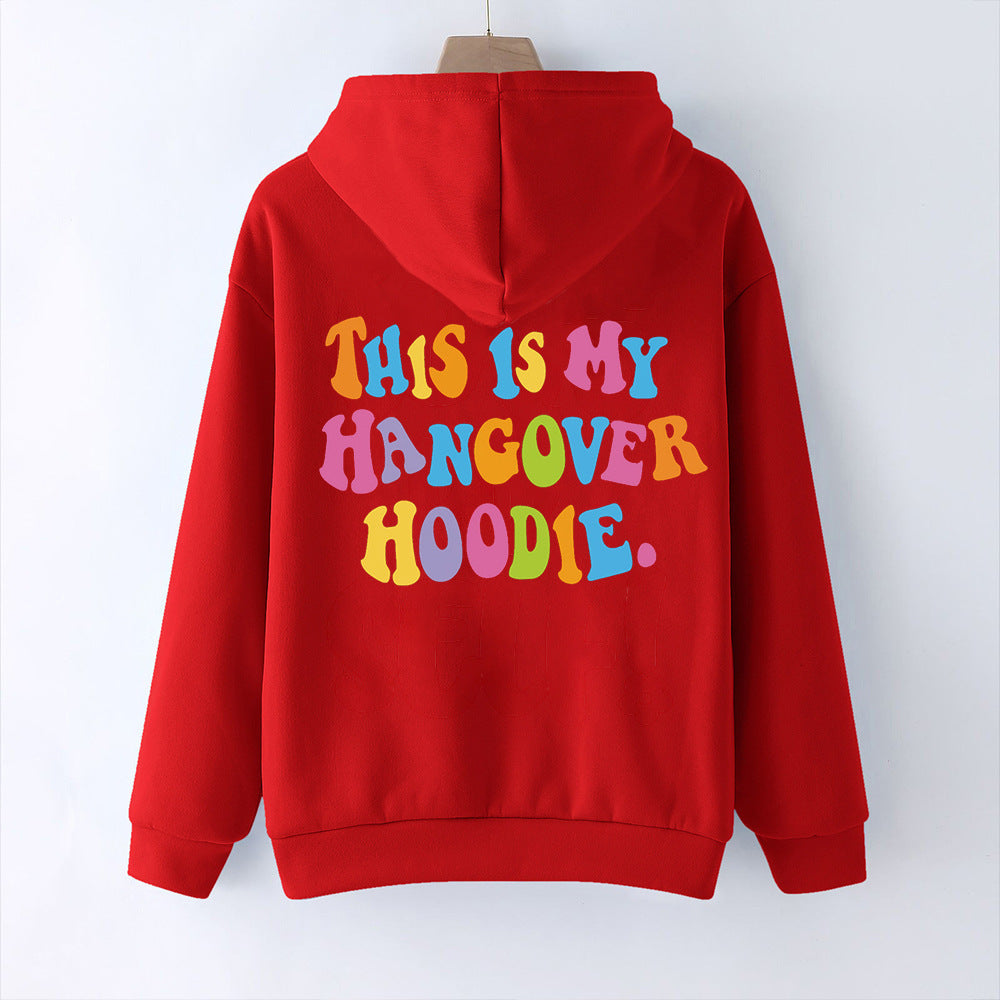 Unisex "This is My Hangover Hoodie" Hoodie in Various Colors