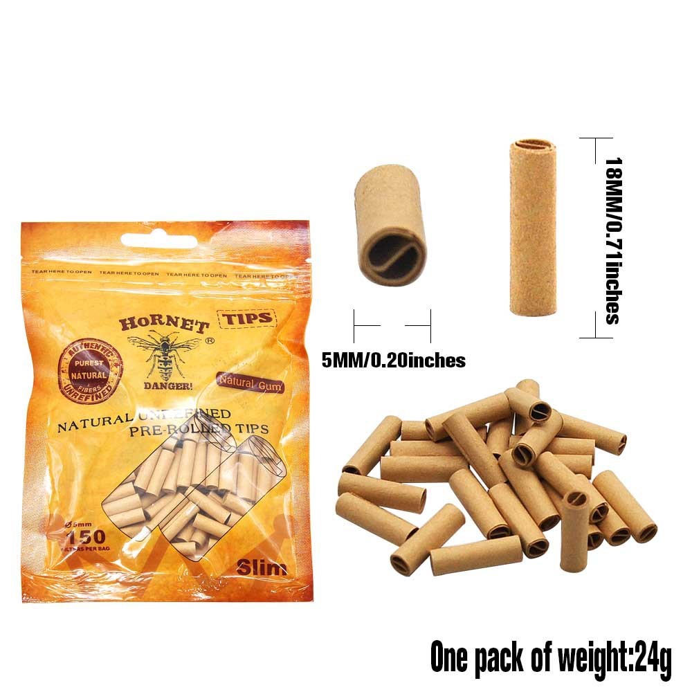 Hornet Brand Disposable Paper Filters for Hand Rolled Smoke