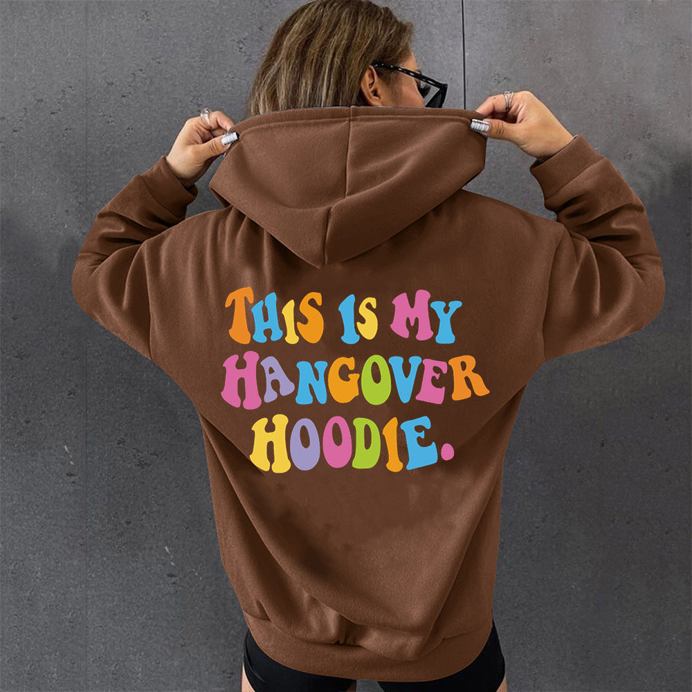 Unisex "This is My Hangover Hoodie" Hoodie in Various Colors