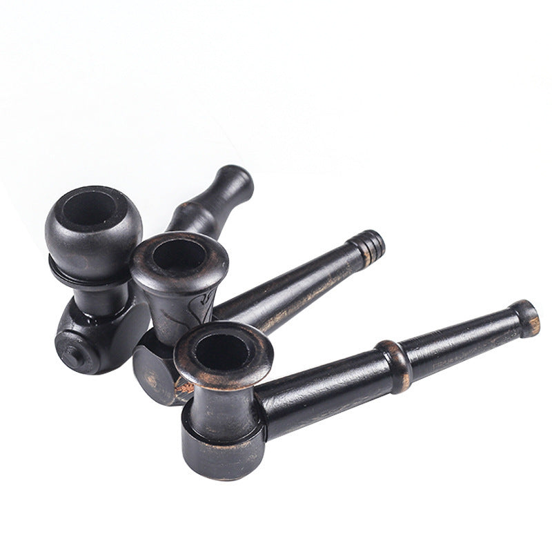 Solid Wood One-Piece Small Pipe in 3 Styles