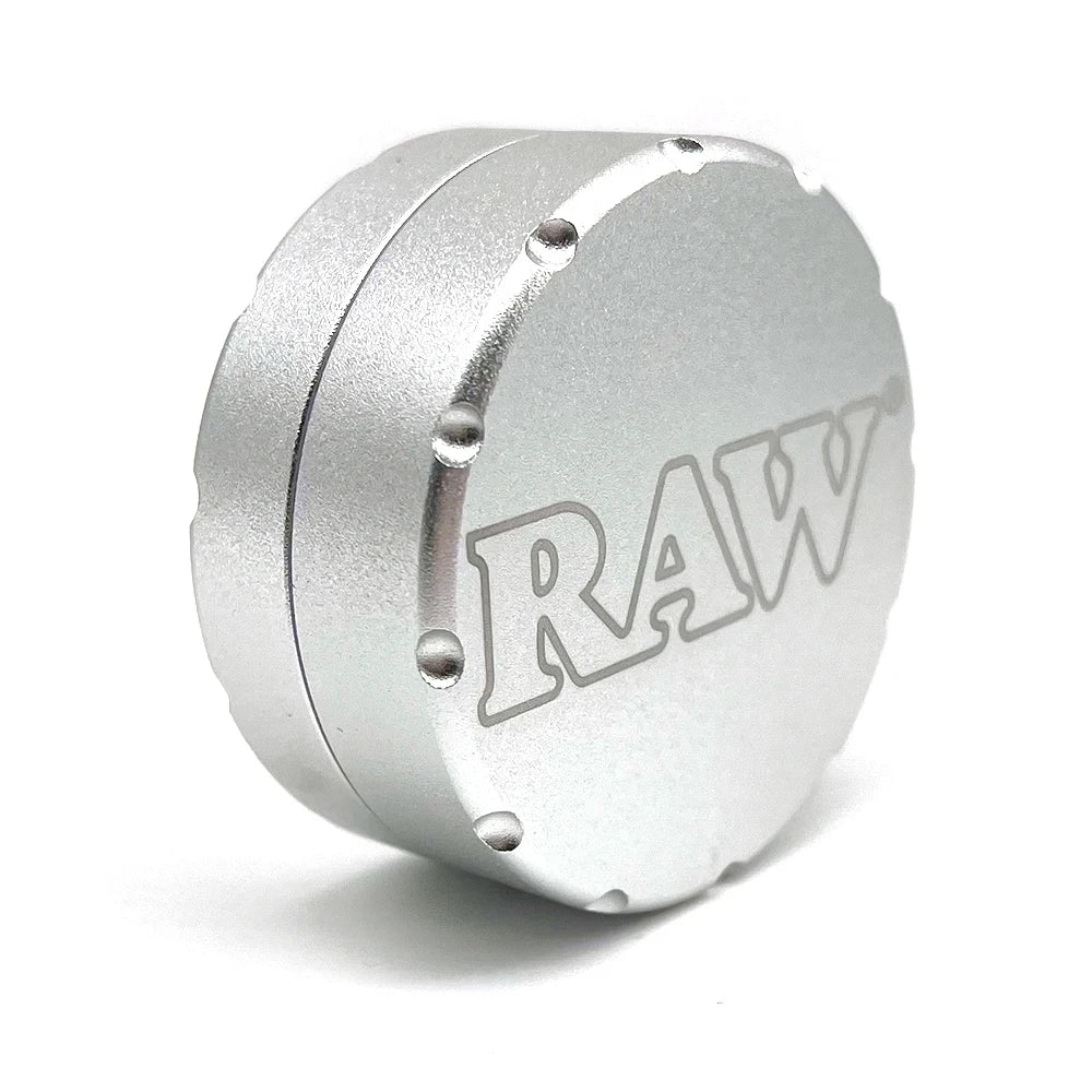 RAW 2 Layer Aluminum Sliver Herb Grinder (52mm)