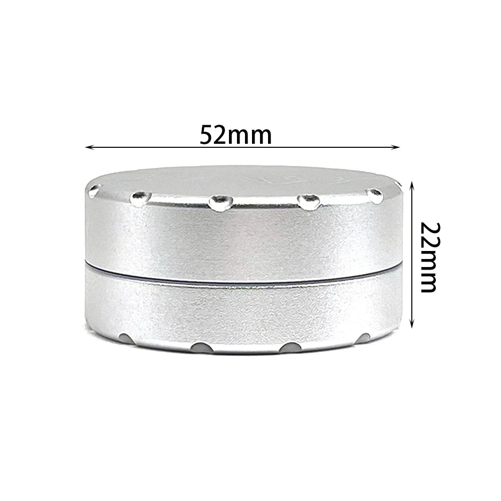 RAW 2 Layer Aluminum Sliver Herb Grinder (52mm)