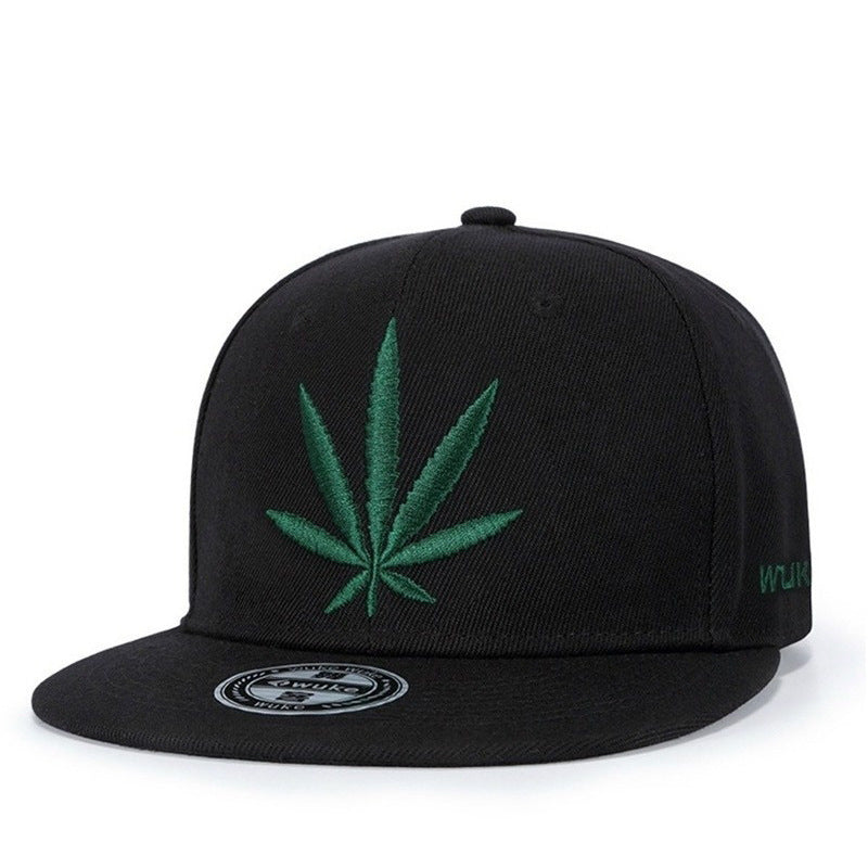 Snapback Canna-Leaf Cap