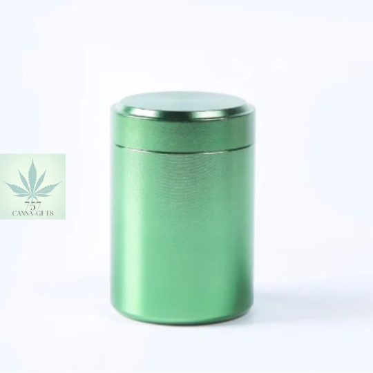 Smell Proof, Waterproof, Airtight Stash Jar- Metal Various Colors