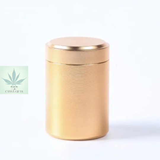 Smell Proof, Waterproof, Airtight Stash Jar- Metal Various Colors