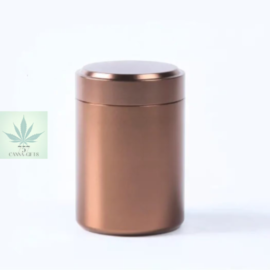 Smell Proof, Waterproof, Airtight Stash Jar- Metal Various Colors