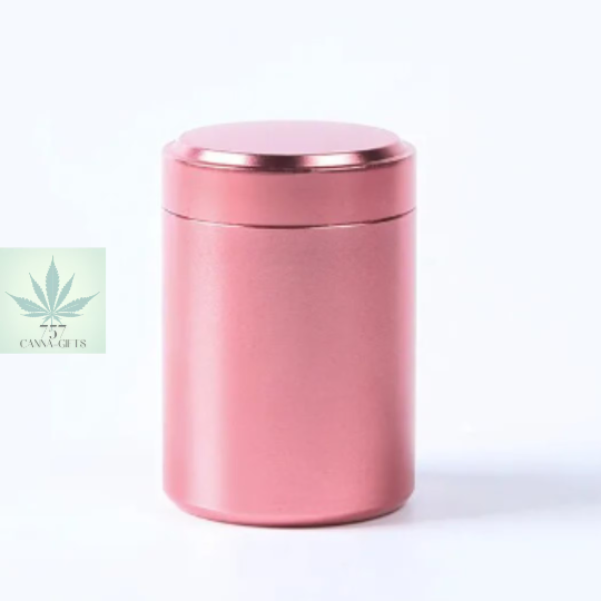 Smell Proof, Waterproof, Airtight Stash Jar- Metal Various Colors