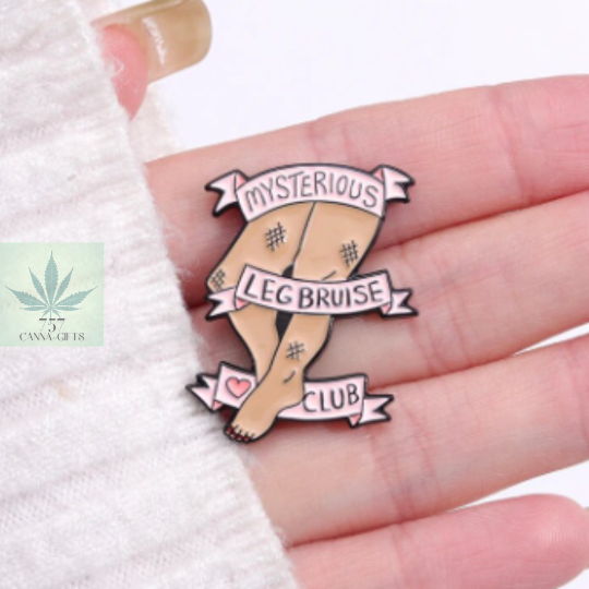 757 Cannagifts Novelty Cannabys Enamel Pins- Various Styles